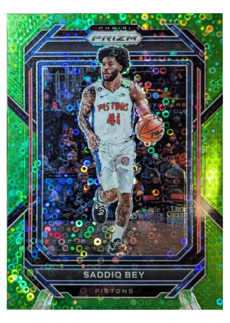2022-23 Panini Prizm Base Set Saddiq Bey #84 card