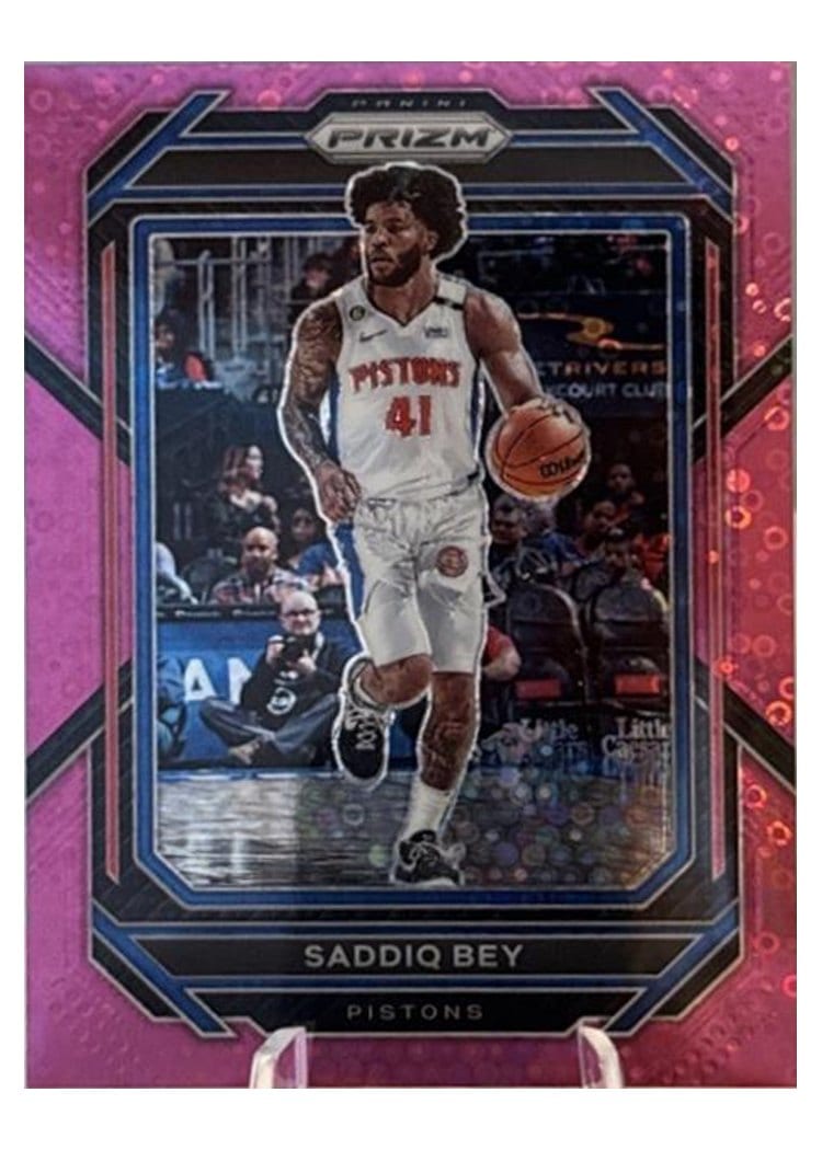 2022-23 Panini Prizm Base Set Saddiq Bey #84 card