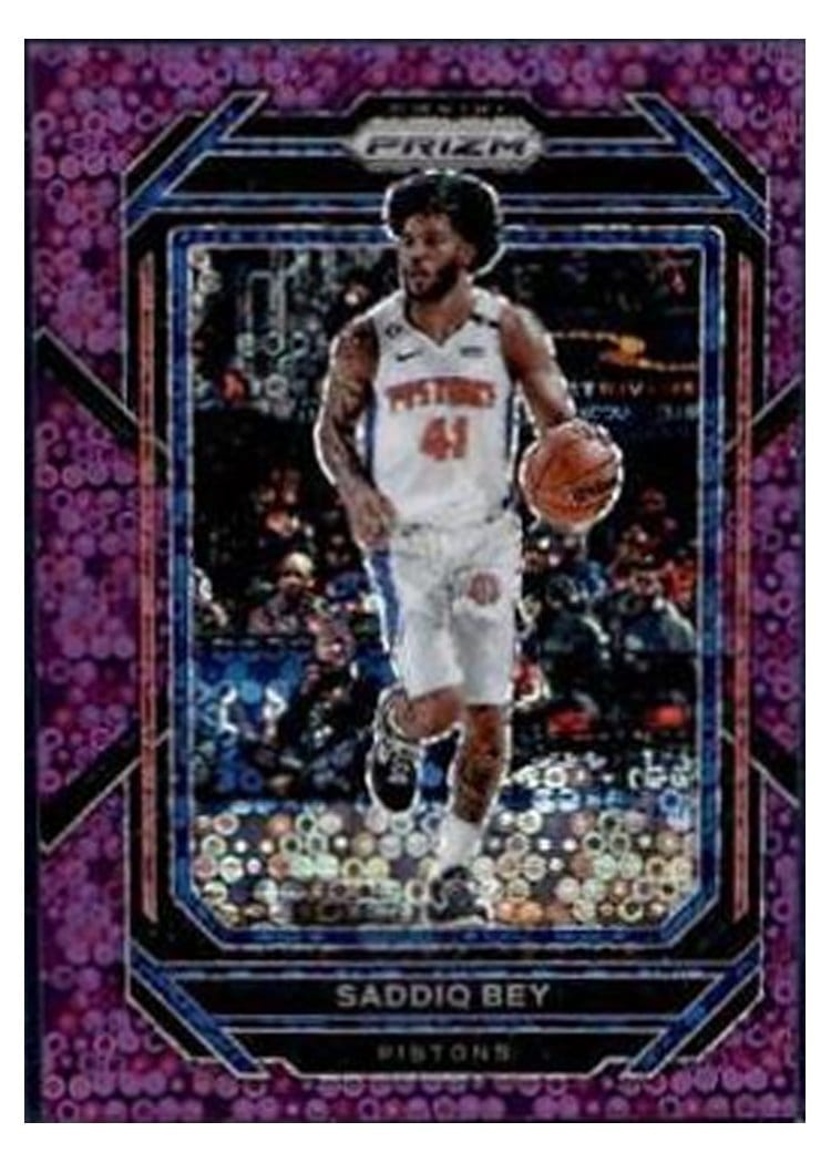 2022-23 Panini Prizm Base Set Saddiq Bey #84 card