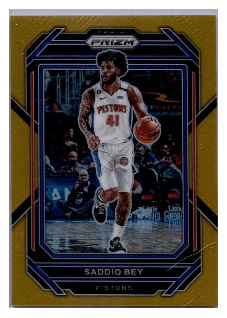 2022-23 Panini Prizm Base Set Saddiq Bey #84 card