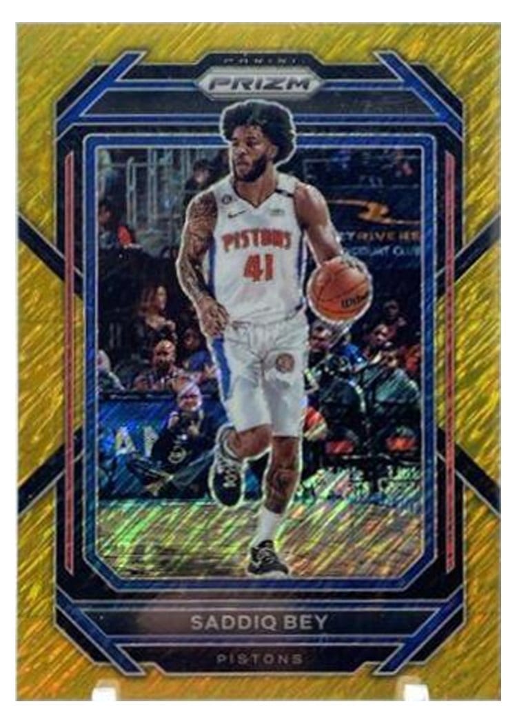 2022-23 Panini Prizm Base Set Saddiq Bey #84 card