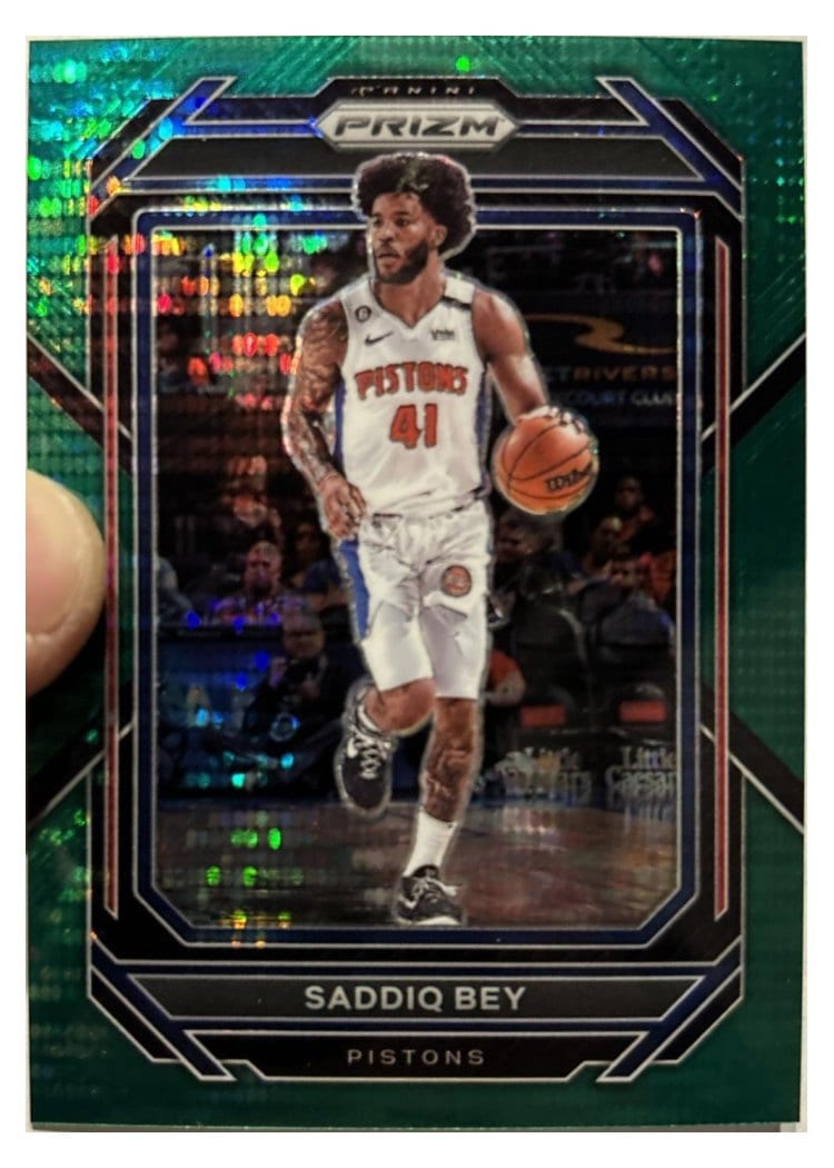 2022-23 Panini Prizm Base Set Saddiq Bey #84 card