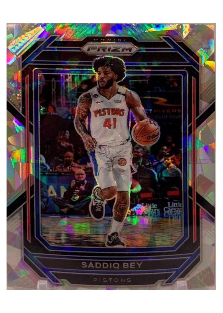 2022-23 Panini Prizm Base Set Saddiq Bey #84 card