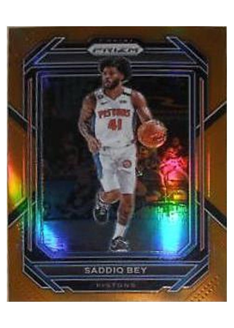 2022-23 Panini Prizm Base Set Saddiq Bey #84 card