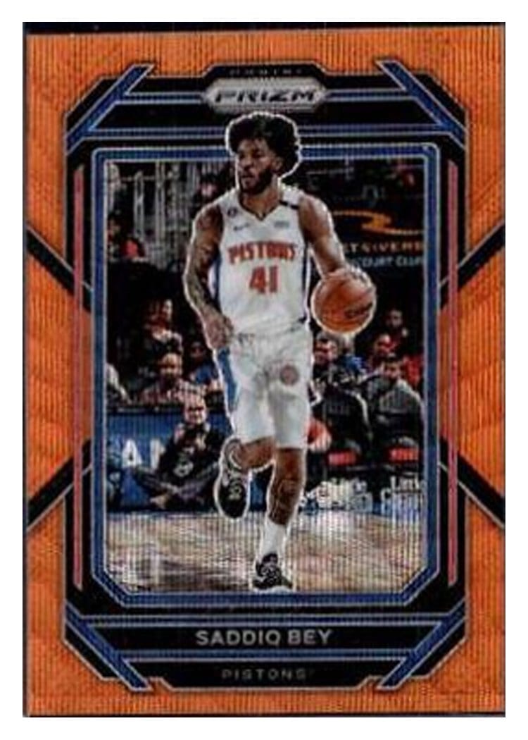 2022-23 Panini Prizm Base Set Saddiq Bey #84 card