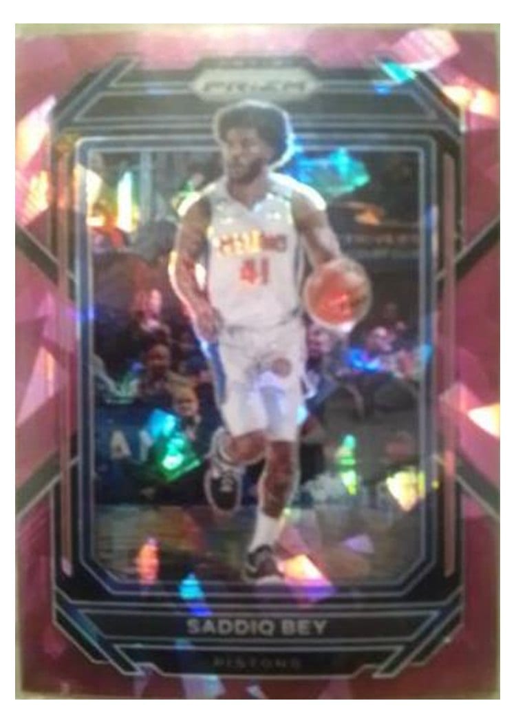 2022-23 Panini Prizm Base Set Saddiq Bey #84 card