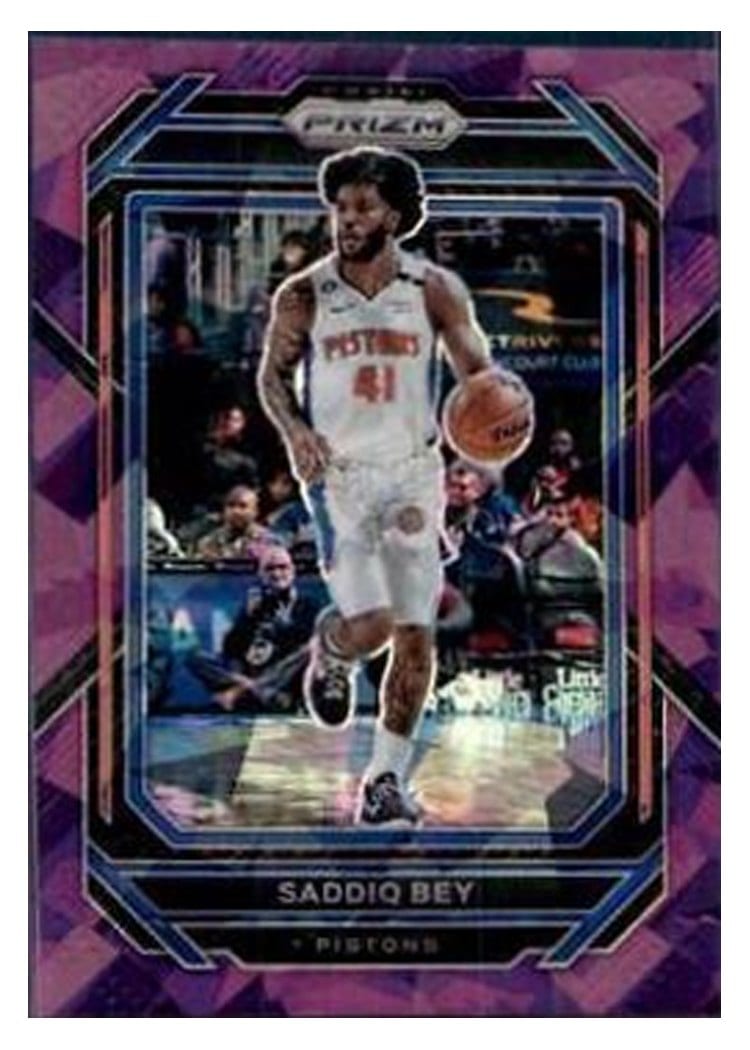 2022-23 Panini Prizm Base Set Saddiq Bey #84 card