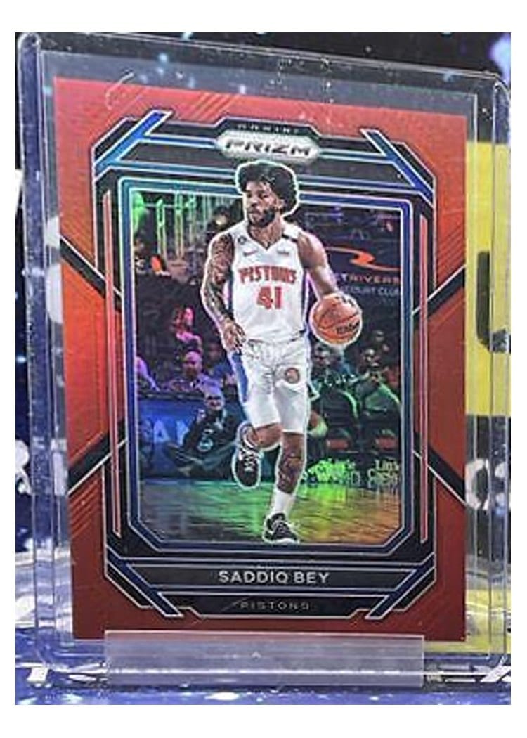 2022-23 Panini Prizm Base Set Saddiq Bey #84 card