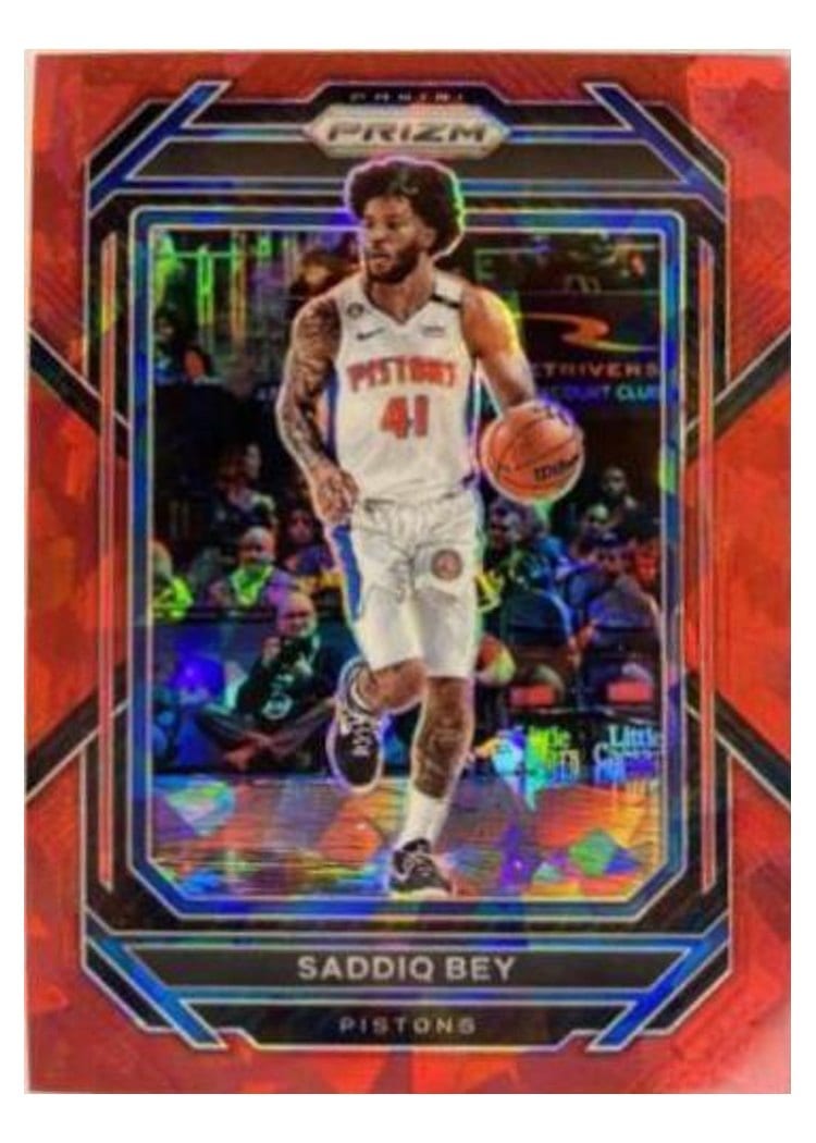 2022-23 Panini Prizm Base Set Saddiq Bey #84 card
