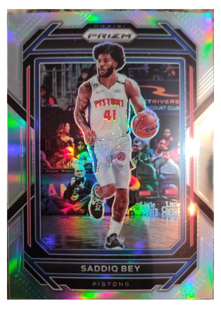2022-23 Panini Prizm Base Set Saddiq Bey #84 card