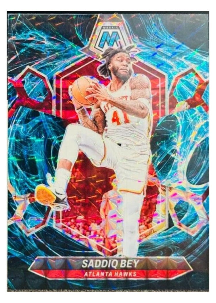 2023-24 Panini Mosaic Base Set Saddiq Bey #70 card