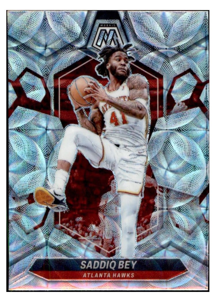 2023-24 Panini Mosaic Base Set Saddiq Bey #70 card