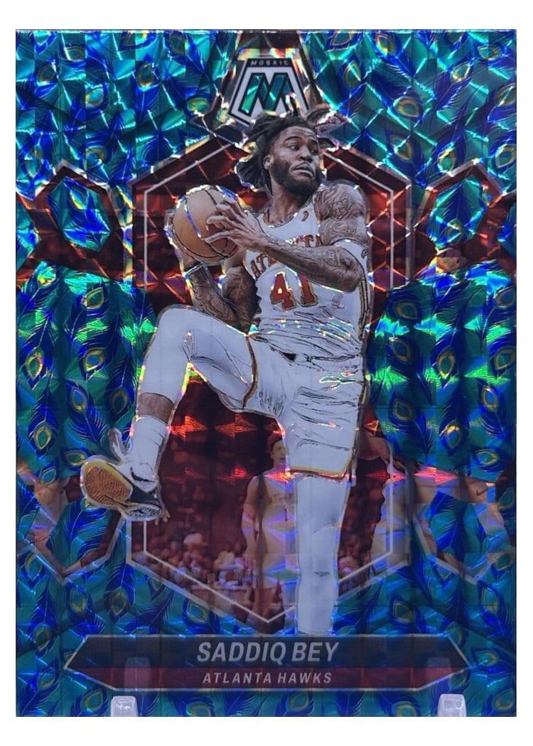 2023-24 Panini Mosaic Base Set Saddiq Bey #70 card