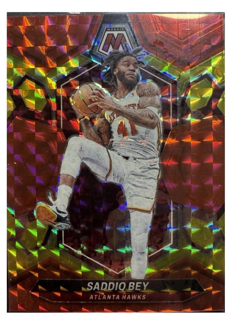 2023-24 Panini Mosaic Base Set Saddiq Bey #70 card