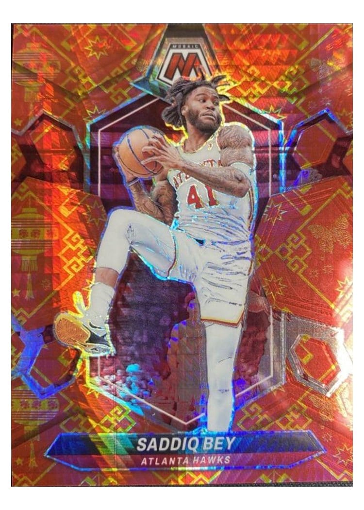 2023-24 Panini Mosaic Base Set Saddiq Bey #70 card