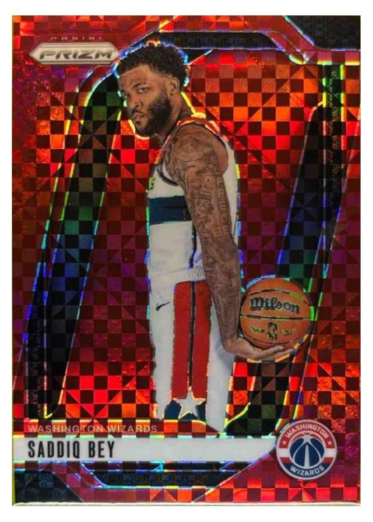 2024-25 Panini Prizm Base Set Saddiq Bey #44 card