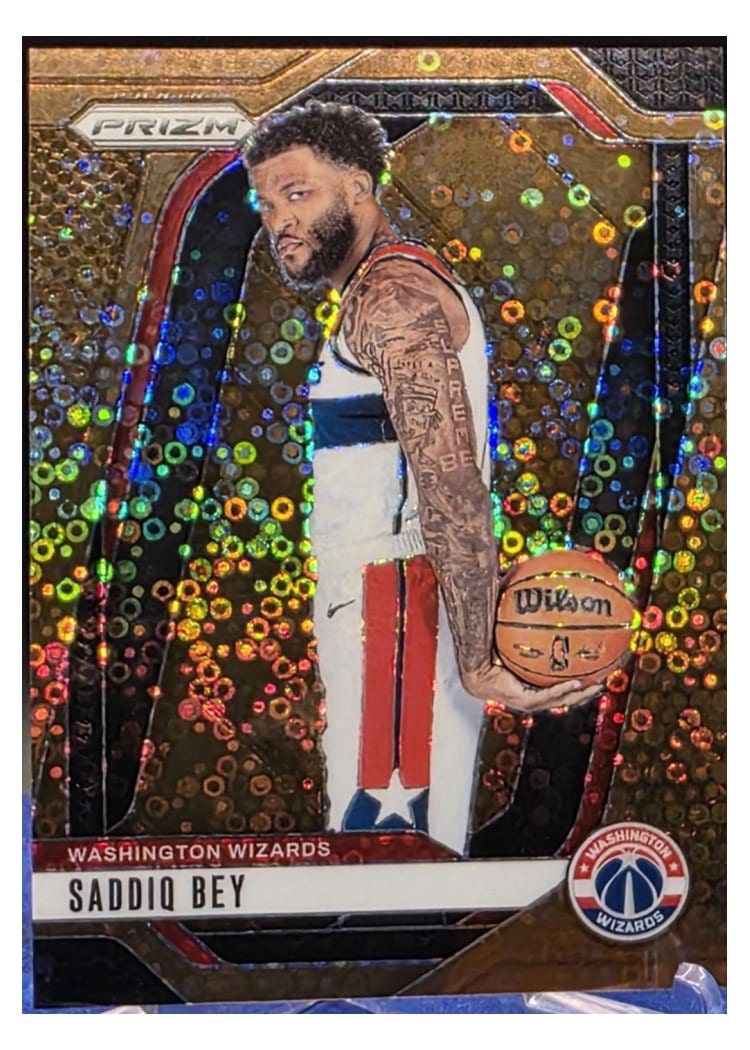 2024-25 Panini Prizm Base Set Saddiq Bey #44 card