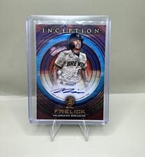 2022 Bowman Inception Prospect Autographs Sal Frelick #PA-SF card