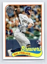 2024 Topps 1989 Topps Baseball 35th Anniversary (Series 1) Sal Frelick #89B-9 card