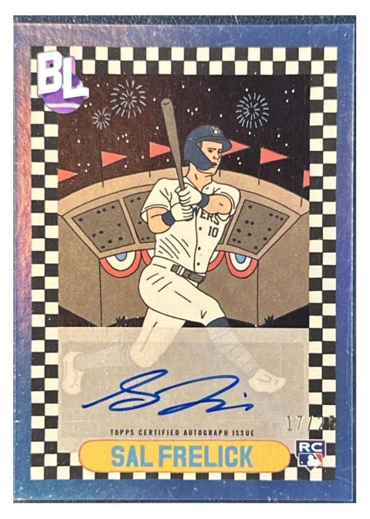 2024 Topps Big League Big Leaguers Autographs Sal Frelick #TBLA-SF card