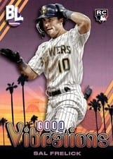 2024 Topps Big League Good Vibrations Sal Frelick #GV-10 card