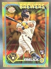 2024 Topps Chrome Radiating Rookies Sal Frelick #RR-2 card