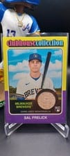 2024 Topps Heritage Clubhouse Collection Relic Sal Frelick #CCR-SF card