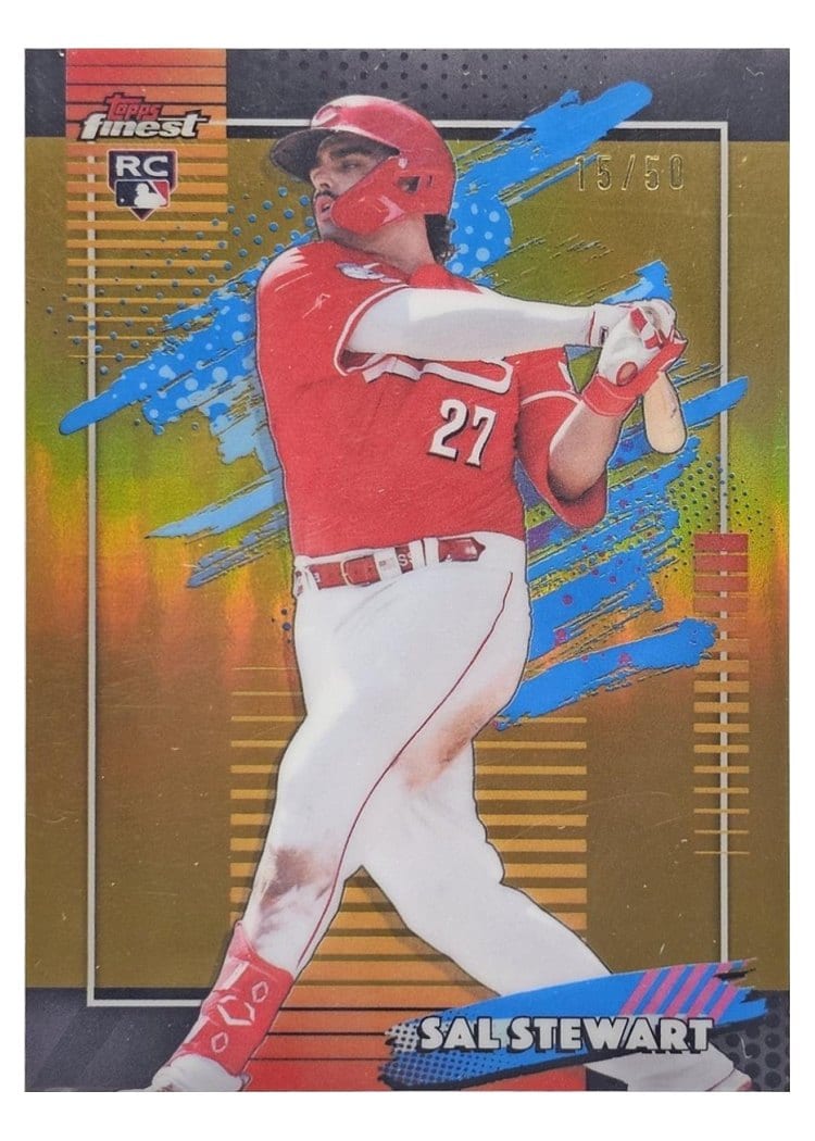 2026 Topps Finest Sal Stewart #179 card