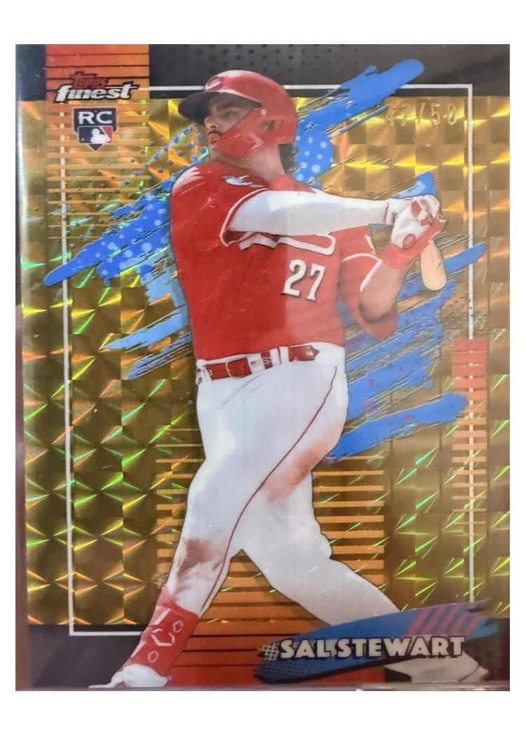 2026 Topps Finest Sal Stewart #179 card