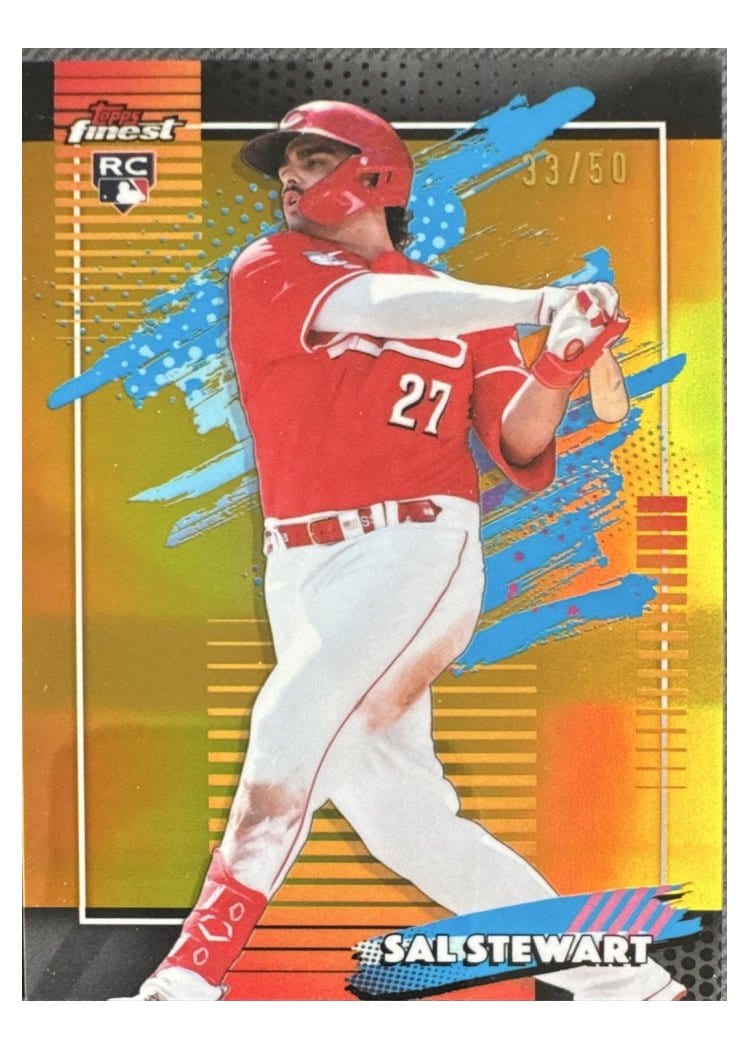 2026 Topps Finest Sal Stewart #179 card