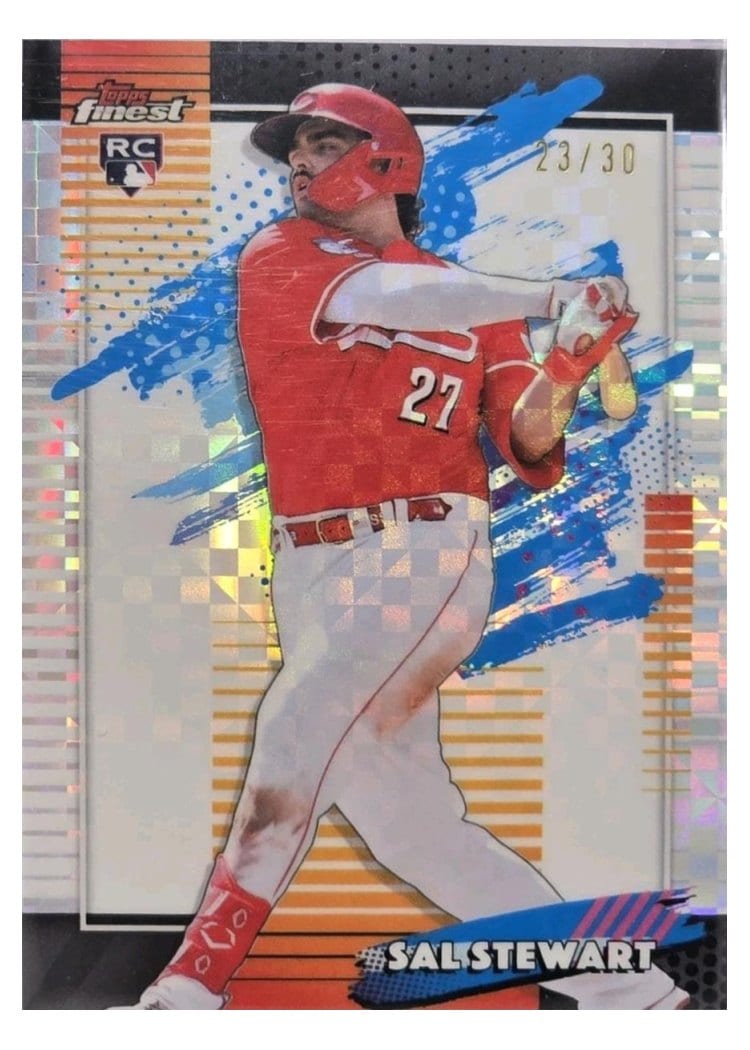 2026 Topps Finest Sal Stewart #179 card