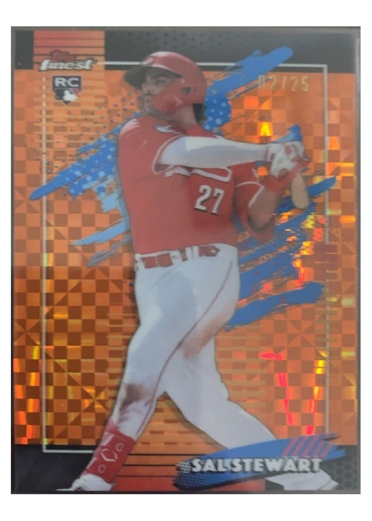 2026 Topps Finest Sal Stewart #179 card