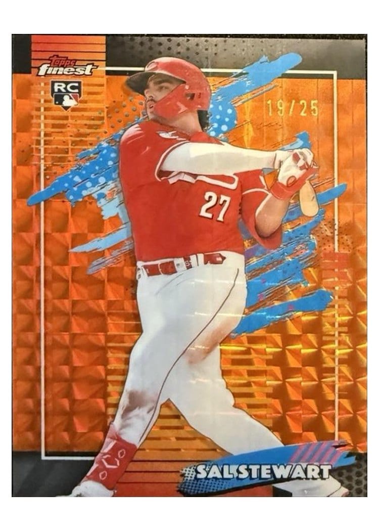 2026 Topps Finest Sal Stewart #179 card