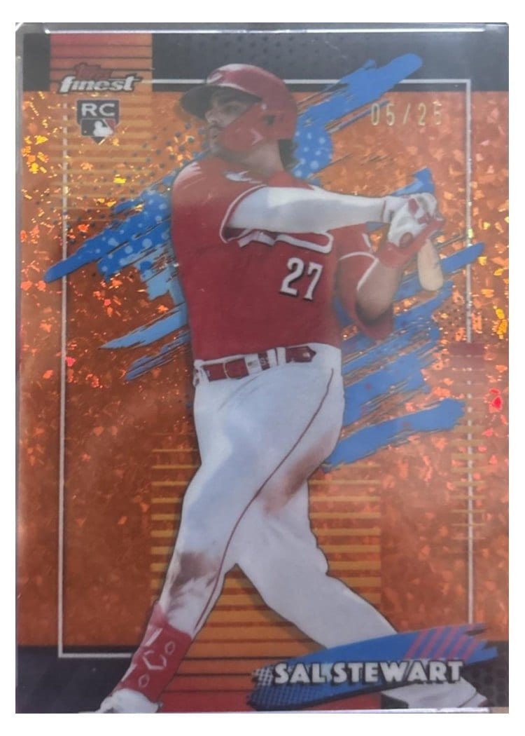 2026 Topps Finest Sal Stewart #179 card