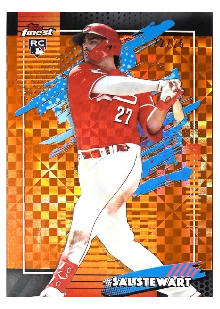 2026 Topps Finest Sal Stewart #179 card