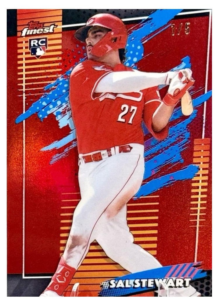 2026 Topps Finest Sal Stewart #179 card
