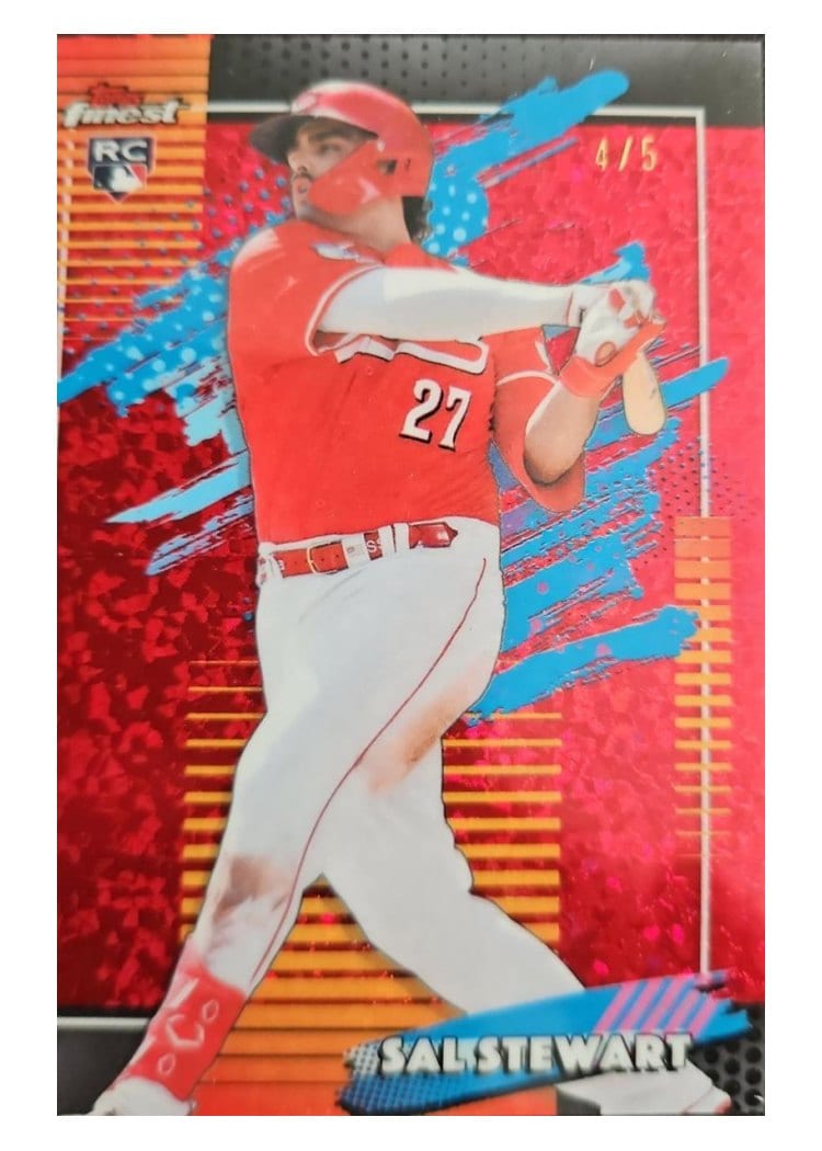 2026 Topps Finest Sal Stewart #179 card