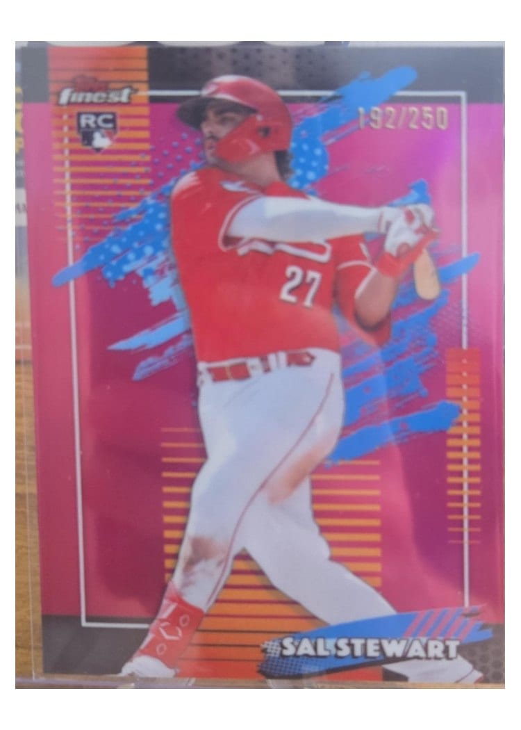 2026 Topps Finest Sal Stewart #179 card