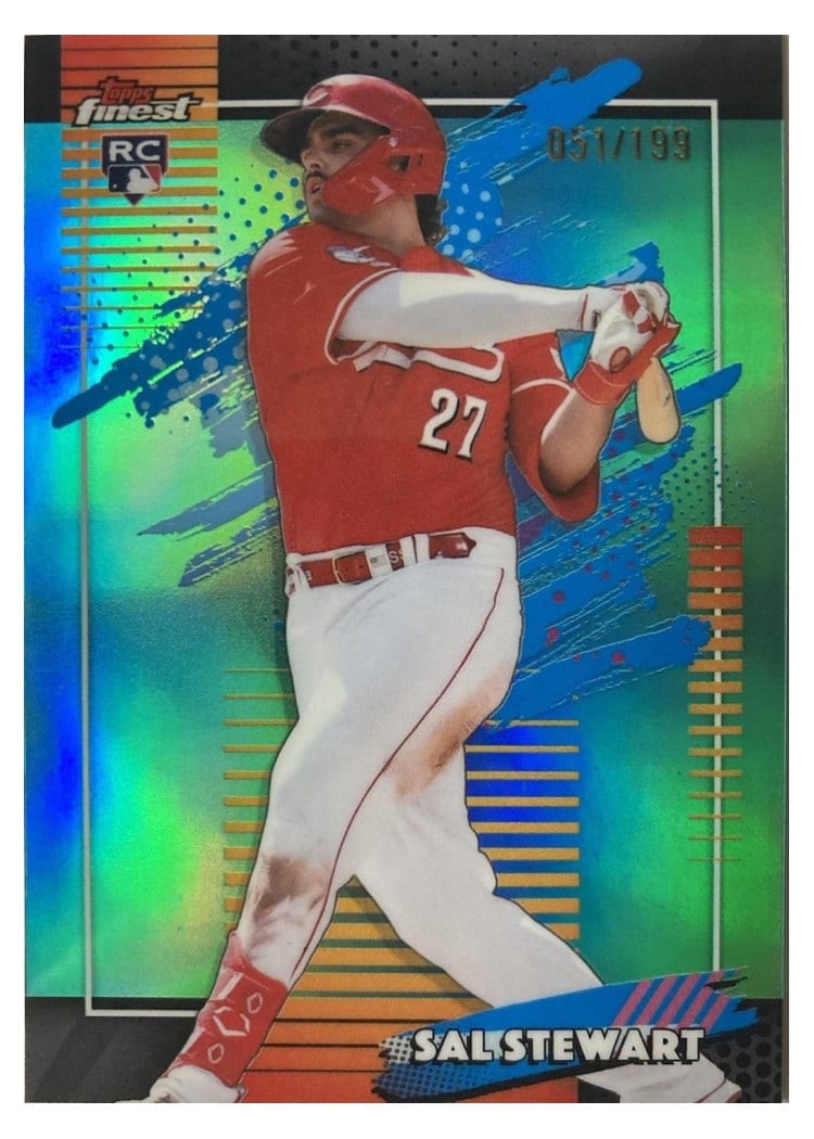 2026 Topps Finest Sal Stewart #179 card