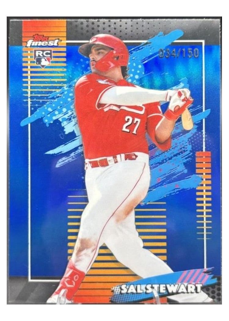 2026 Topps Finest Sal Stewart #179 card