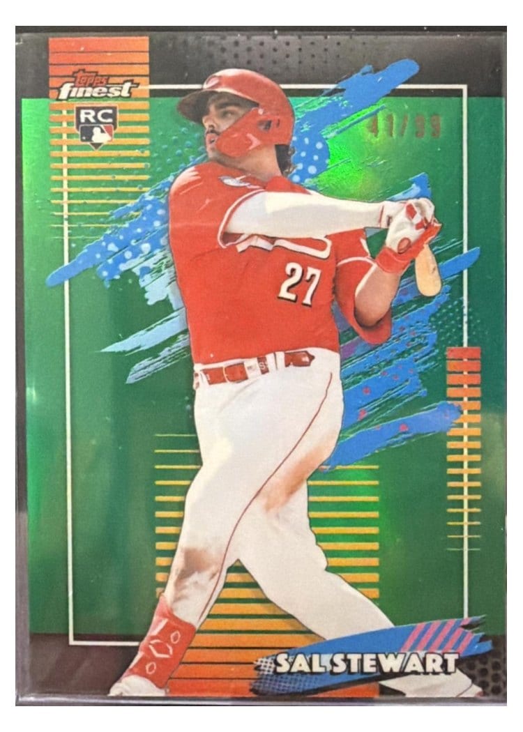 2026 Topps Finest Sal Stewart #179 card