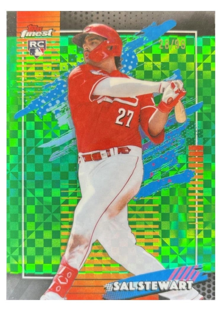2026 Topps Finest Sal Stewart #179 card