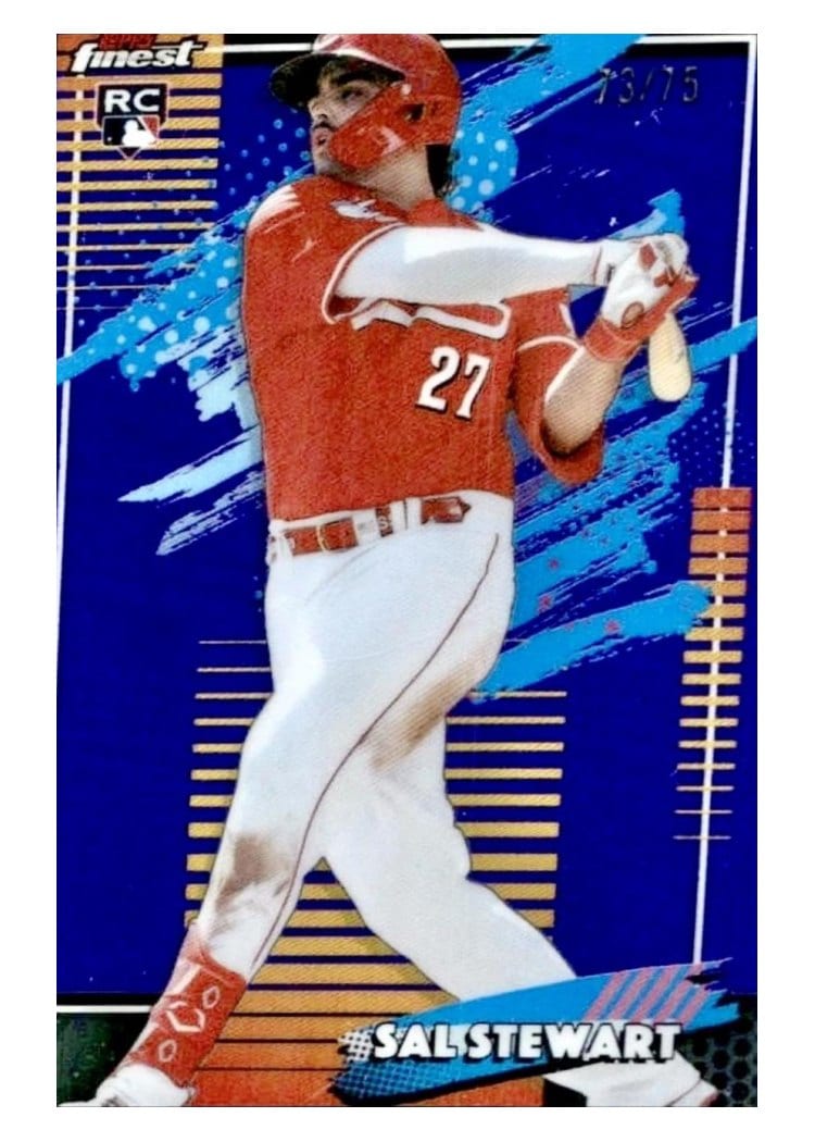 2026 Topps Finest Sal Stewart #179 card
