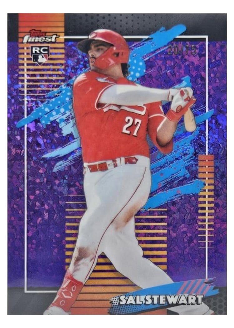 2026 Topps Finest Sal Stewart #179 card