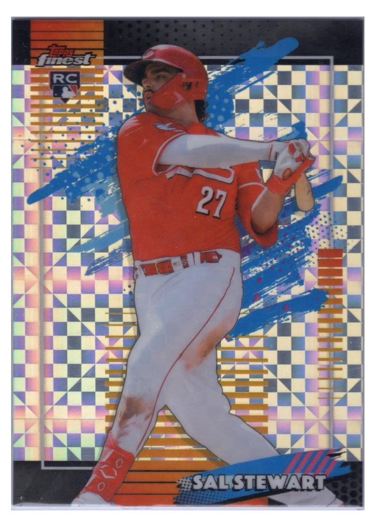 2026 Topps Finest Sal Stewart #179 card