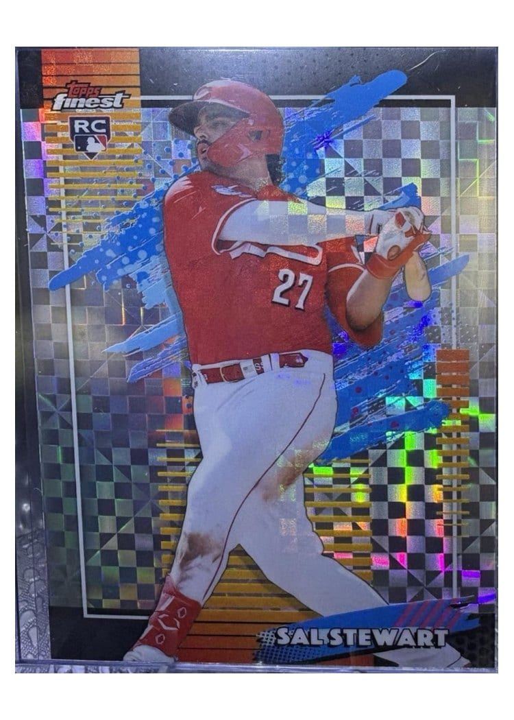 2026 Topps Finest Sal Stewart #179 card
