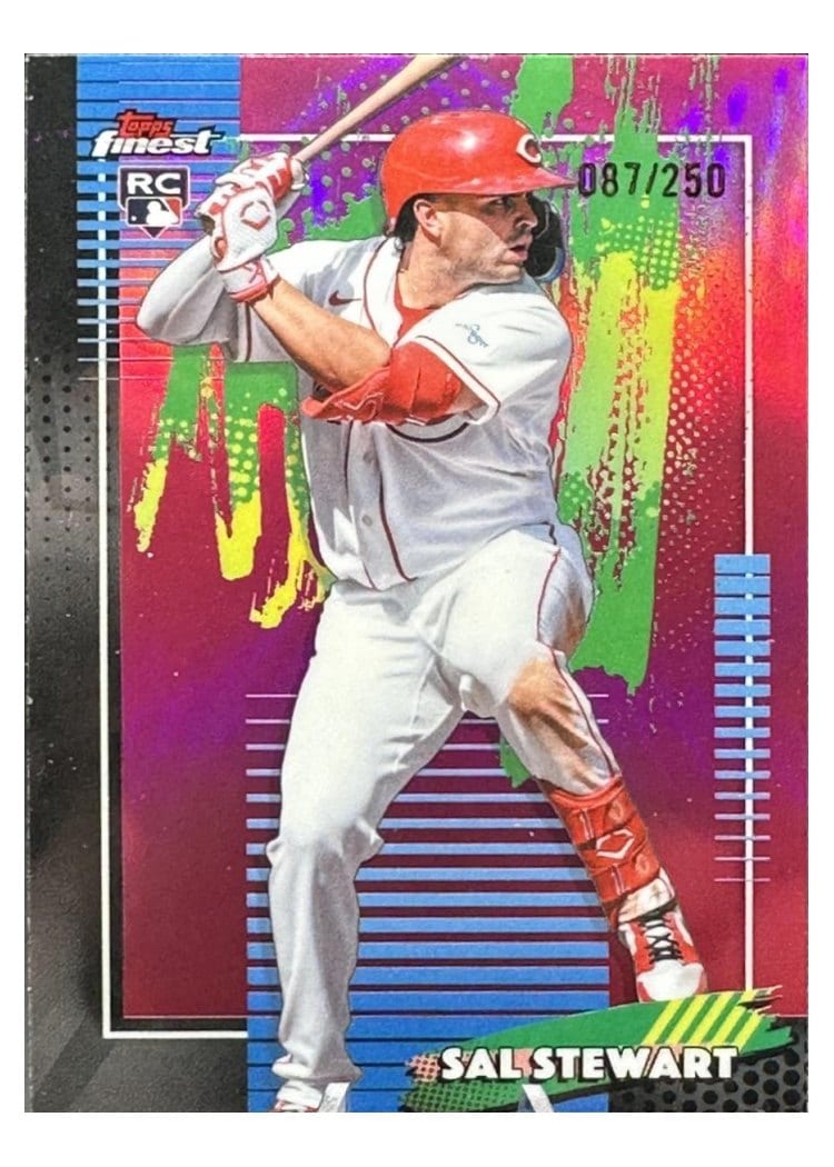 2026 Topps Finest Sal Stewart #39 card