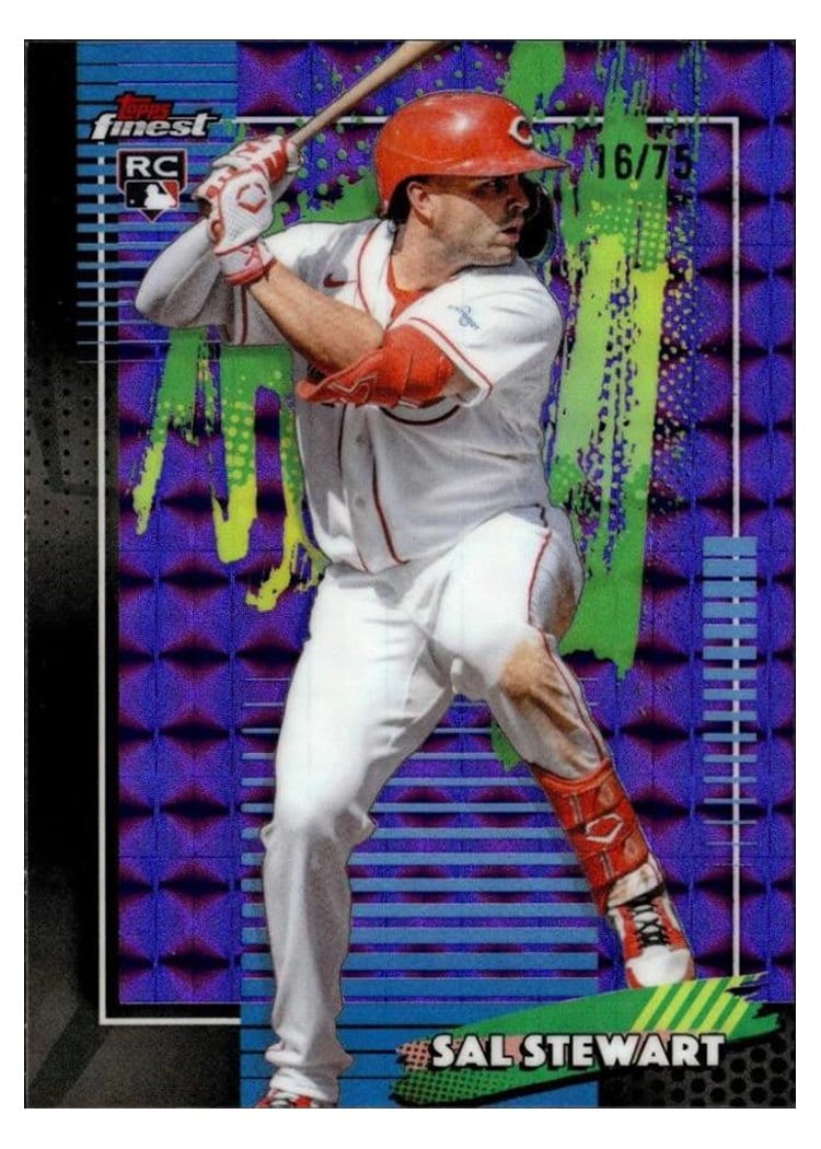 2026 Topps Finest Sal Stewart #39 card