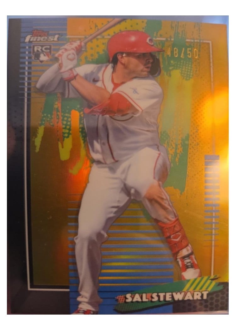 2026 Topps Finest Sal Stewart #39 card