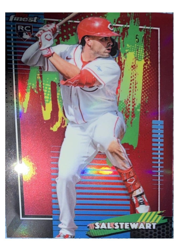 2026 Topps Finest Sal Stewart #39 card